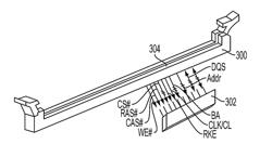 Dual in line memory module (DIMM) connector