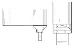 Mini USB rotatble hub