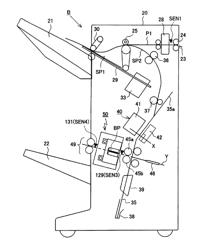 APPARATUS FOR PROCESSING SHEETS, APPARATUS FOR FORMING IMAGES AND METHOD OF PRESSING FOLDS OF SHEETS