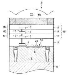 IMAGE SENSOR WITH REDUCED SPECTRAL AND OPTICAL CROSSTALK AND METHOD FOR MAKING THE IMAGE SENSOR