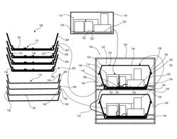 Provisioning of lightweight configurable servers with chassis base and cover designed for nested stacking