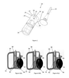 AN APPARATUS FOR EXTRACTION OF AT LEAST ONE ELEMENT FROM A CAVITY AND A PRESSURE LIMITATION APPARATUS