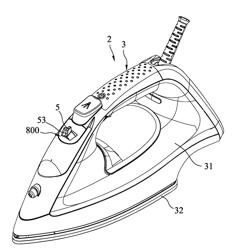 STEAM IRON AND SYNCHRONOUS ADJUSTMENT MECHANISM THEREOF