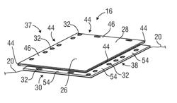 METHODS OF MANUFACTURING LOAD-SUPPORTING MATS FOR USE WITH ACTIVELY CONNECTED GAP SEALS