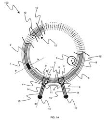 TIME-KEEPING DEVICES INCLUDING INDICATIONS BY MAGNETIC PARTICLES IN SUSPENSION IN LIQUID FILLED CHAMBERS