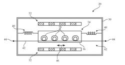 Electrical Component With Moving Mass and Flexible Cables