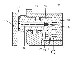 Self-balancing air riding seal for a turbine