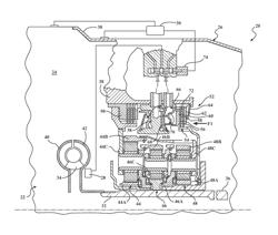 Hydraulic pump failure detection for transmission with normally engaged clutch