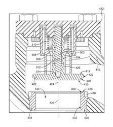 Self-centering metal-to-metal seals for use with valves