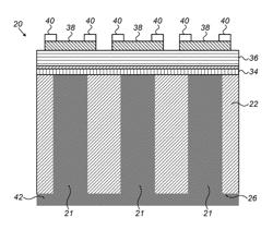 VCSEL structure with embedded heat sink