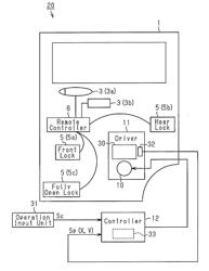 CONTROL DEVICE FOR OPENING AND CLOSING BODIES OF VEHICLES