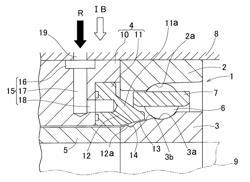 COOLING STRUCTURE FOR BEARING DEVICE