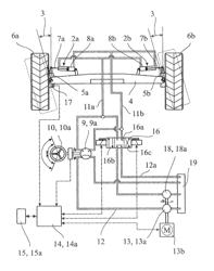 Steering system for an agricultural vehicle