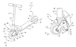 Steering assemblies for multi-wheeled vehicles and multi-wheeled vehicles including the steering assemblies