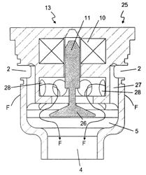 Fluid distribution valve