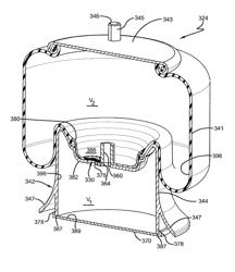 DAMPING AIR SPRING WITH DYNAMICALLY VARIABLE ORIFICE