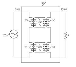 QUAD-T TRANSFORMER TO CONVERT AC SINGLE-PHASE TO THREE-PHASE POWER