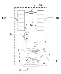 Electric cut-off safety device