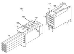 Latch assembly for low-profile right-angle electrical connector