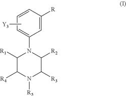 Arylpiperazine opioid receptor antagonists