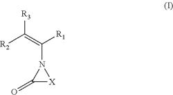 Hemi-aminal ethers and thioethers of N-alkenyl cyclic compounds