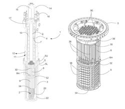 Suspended upper internals for compact nuclear reactor including a lower hanger plate