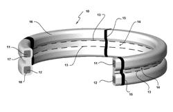 Expandable annuloplasty ring and associated ring holder