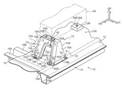 Vehicle rear portion structure