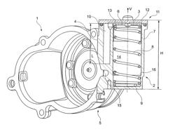 Device for changing the relative angular position of a camshaft with respect to a crankshaft of an internal combustion engine