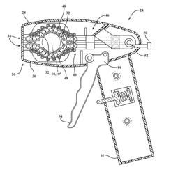 TOOL FOR FIXING A TEXTILE SLEEVE ABOUT AN ELONGATE MEMBER TO BE PROTECTED AND METHOD OF FIXING A PROTECTIVE TEXTILE SLEEVE ABOUT AN ELONGATE MEMBER