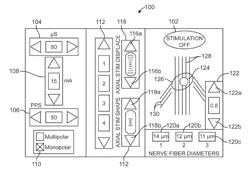 Display of region of activation in neurostimulation programming screen