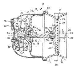 Parking piston direct connection to APR rod