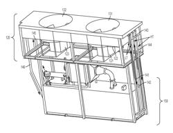 GAS TURBINE EFFICIENCY AND POWER AUGMENTATION SYSTEM'S MODULAR AIR COOLING SYSTEM AND METHODS OF USING THE SAME