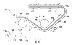 Transfer printing apparatus and manufacturing method of light guiding film