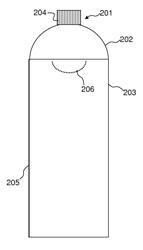 Packaging container, and blank usable in the production of such a packaging container