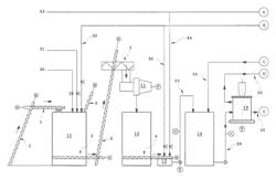 Continuous process for production of cellulose pulp from grass-like plant feedstock