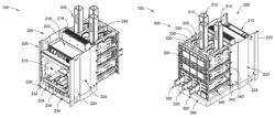 Voltage power circuit breaker dual compartment module