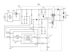 Gate driving circuit including constant current sources, and switching apparatus and power supply apparatus having the same