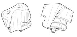 Cutting head for rotary drill