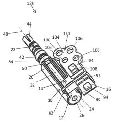 Surgical distance adjusting assembly for a bone distractor