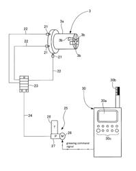 Automatic greasing device for chuck in crankshaft miller