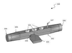 Superconducting multi-cell trapped mode deflecting cavity