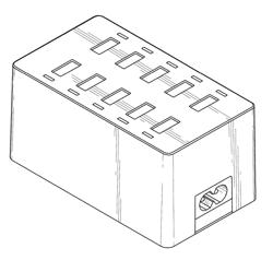 Desktop USB charger