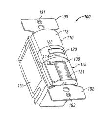 Method and apparatus for a switch having a light pipe for combined LED display and light level sensing