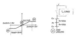 Resistive volatile/non-volatile floating electrode logic/memory cell