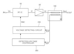 Voltage detecting circuit and power amplifier