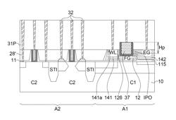 SEMICONDUCTOR DEVICE WITH SPLIT GATE FLASH MEMORY CELL STRUCTURE AND METHOD OF MANUFACTURING THE SAME