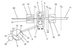 Cold pilger rolling mill and method for forming a hollow shell into a tube