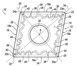 Cutting insert with enhanced chip breaking performance