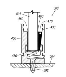 Self-locking handrail system